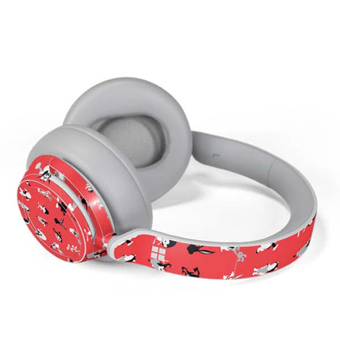 Looney Tunes Identity Red Pattern Surface Headphones Skin